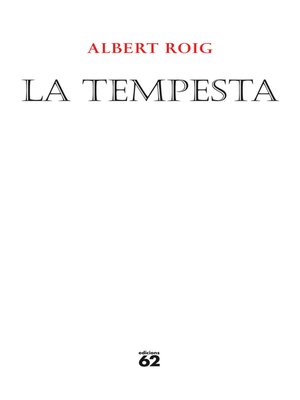 cover image of La tempesta